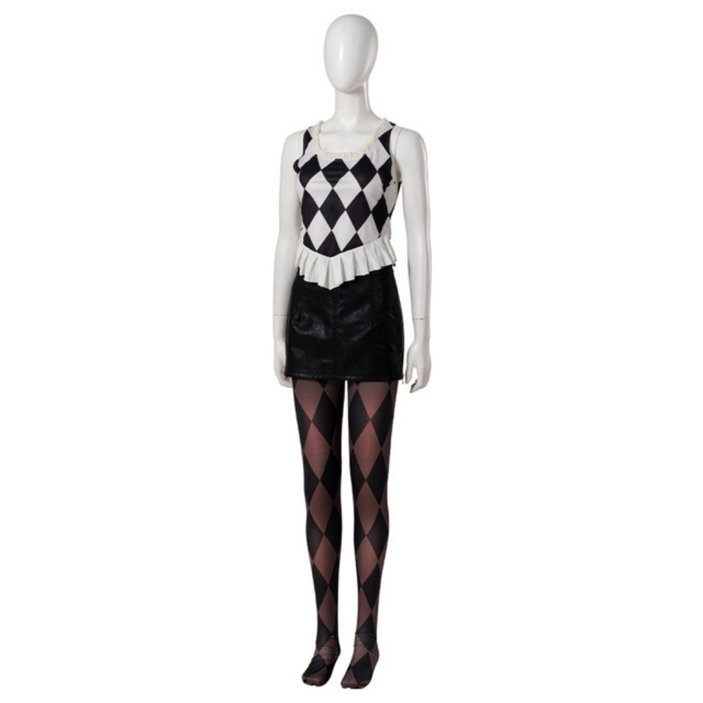 Checkered Ruffled Tank blouse - Picture 4 of 5